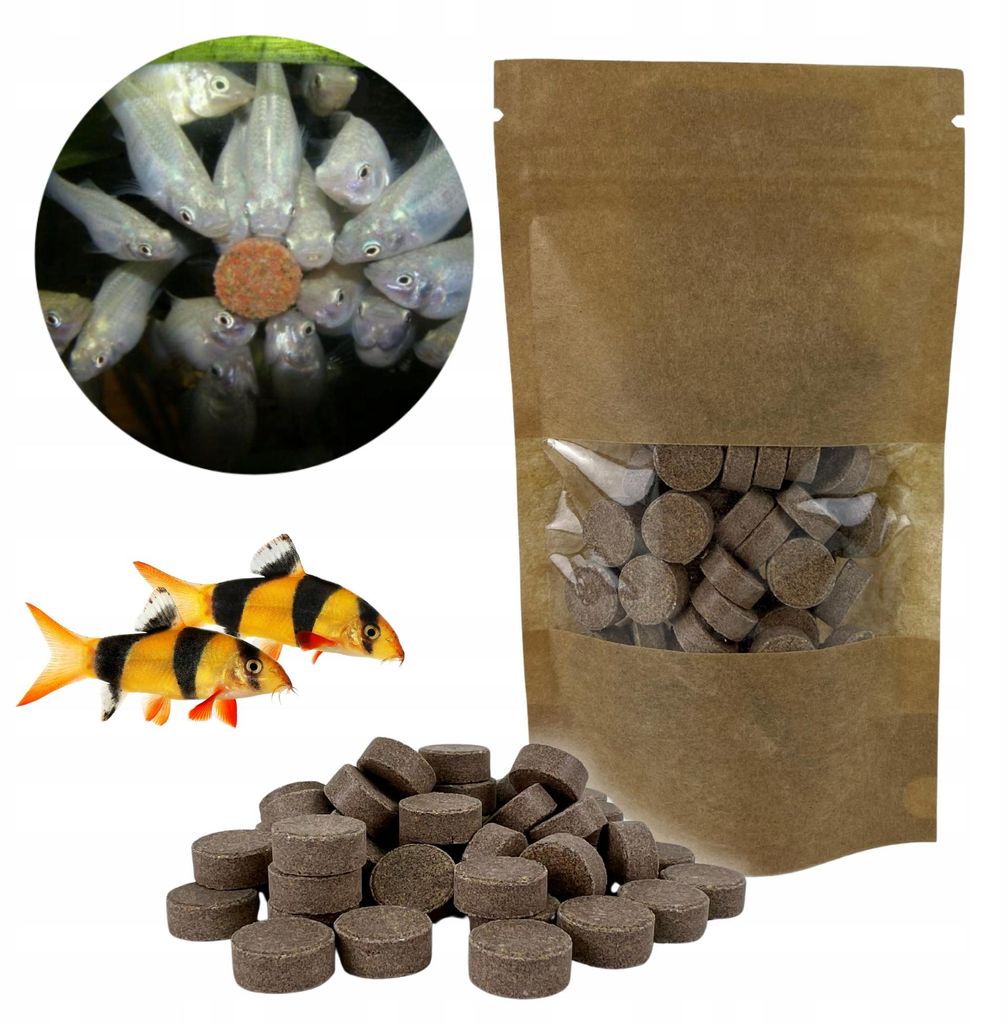 Fischfutter BasicTablet Hafttabletten 1kg Mehrkomponenten