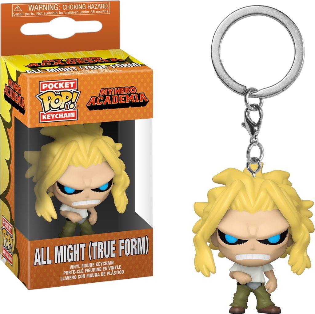My Hero Academia - All Might (True Form) - Schlüsselanhänger Funko Pocket POP! Keychain
