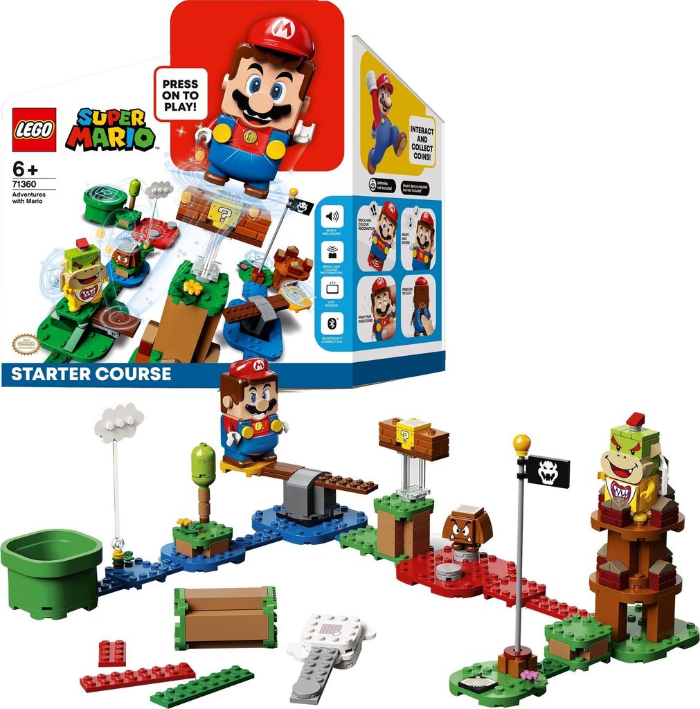 LEGO S.M. Abenteu. mit Mario. Zestaw startowy 71360 - LEGO Zdjęcie produktu 