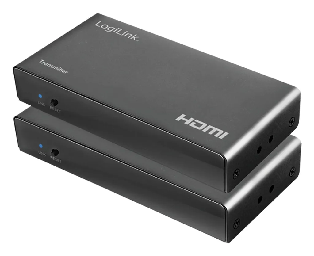 Prolongateur HDMI LogiLink HD0057 sur câble Ethernet RJ45 Full HD 1080p