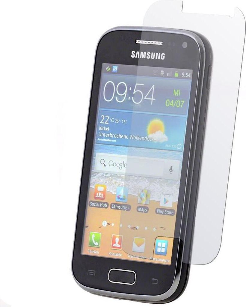 2er-Pack PhoneNatic Displayschutzfolien matt kompatibel mit Samsung Galaxy Ace 2
