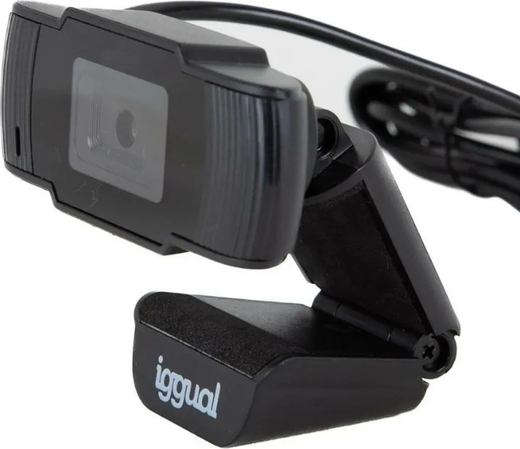 Webcam iggual HD avec autofocus et correction de lumière automatique - 4