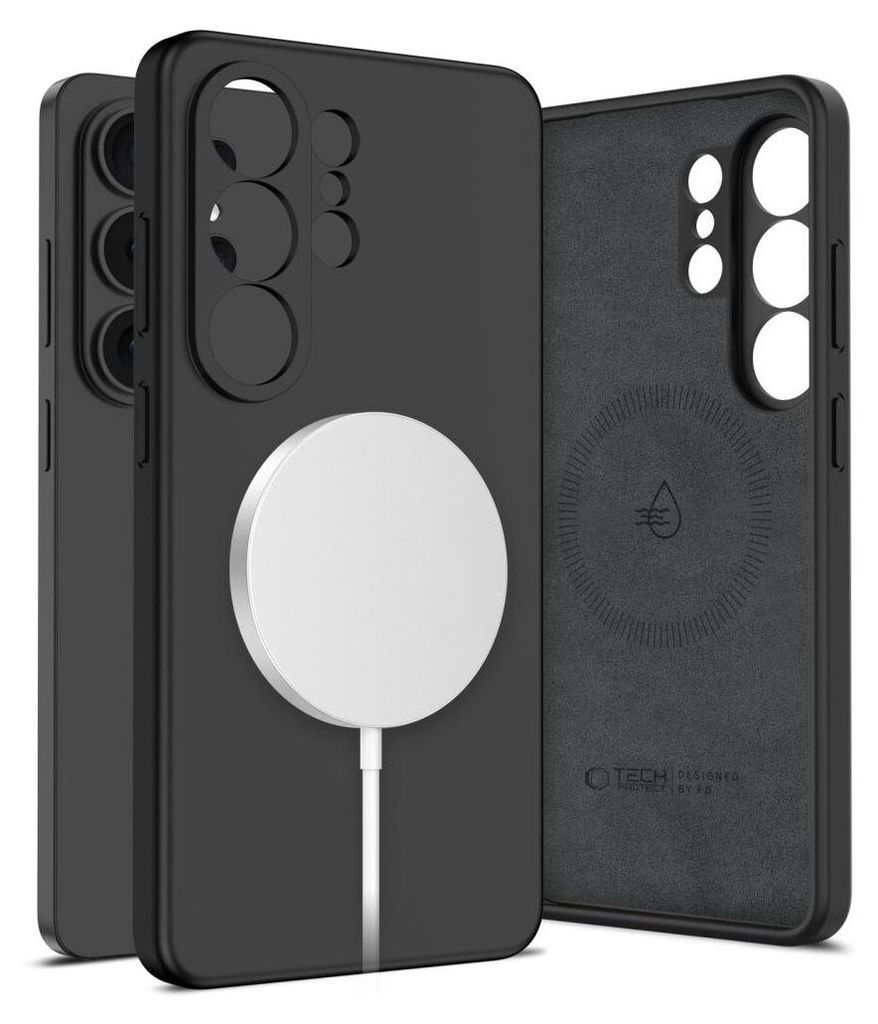 Tech-Protect Silicone für Samsung Galaxy S26 Ultra Schwarz Magnetisch Handyhülle