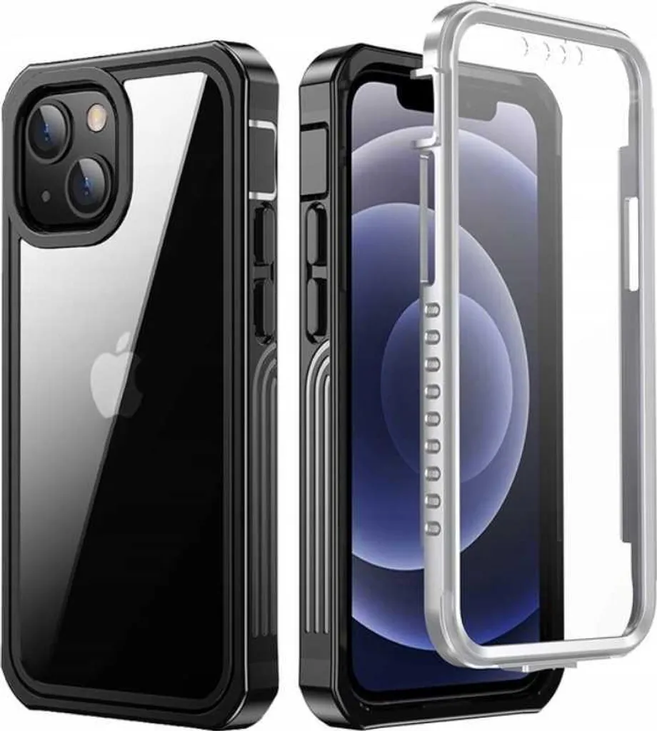 Sc Armor 360 iPhone 13: Custodia Antiurto Integrale con Vetro 9H