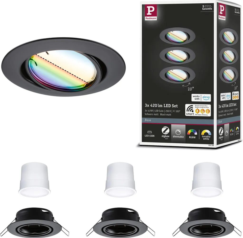 Trasforma Casa con i Faretti Paulmann LED: Kit Incasso Orientabile