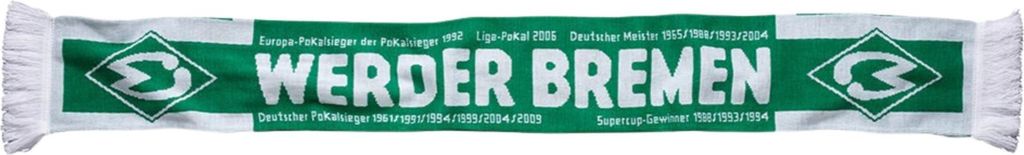 SV Werder Bremen Schal „Erfolge" Produktbild 