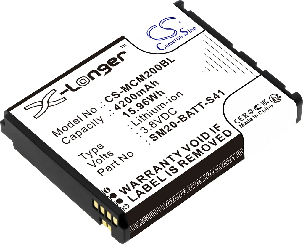 Batterie M3 Mobile SM20 X, solution contre les coupures de terminal