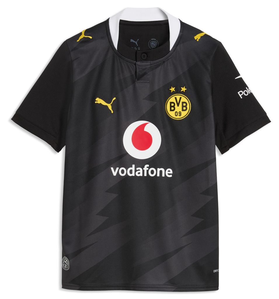 Puma BVB Away Jersey Replica Jr PUMA Black-Flat Dark Gray Produktbild 