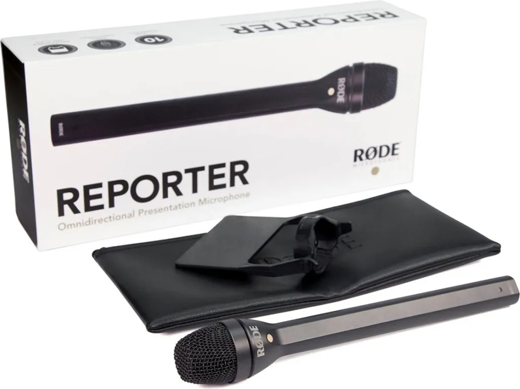 Rode Reporter Microphone Dynamique avec Écouteurs pour Interview Pro - 2