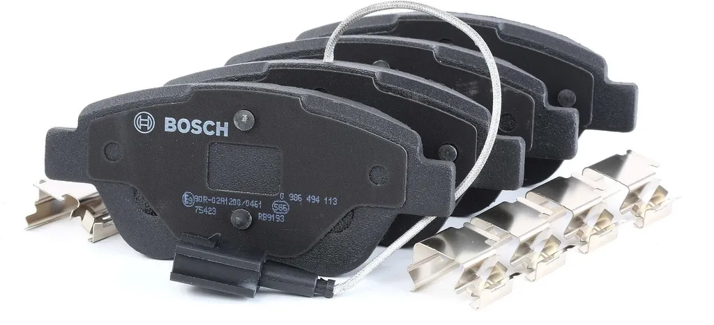 Plaquettes de frein Bosch silencieuses pour Peugeot Bipper et Nemo 0.9
