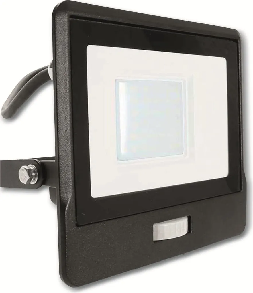 Projecteur LED V-TAC 30W VT-138S-1 Puce Samsung Détecteur Mouvement 1M