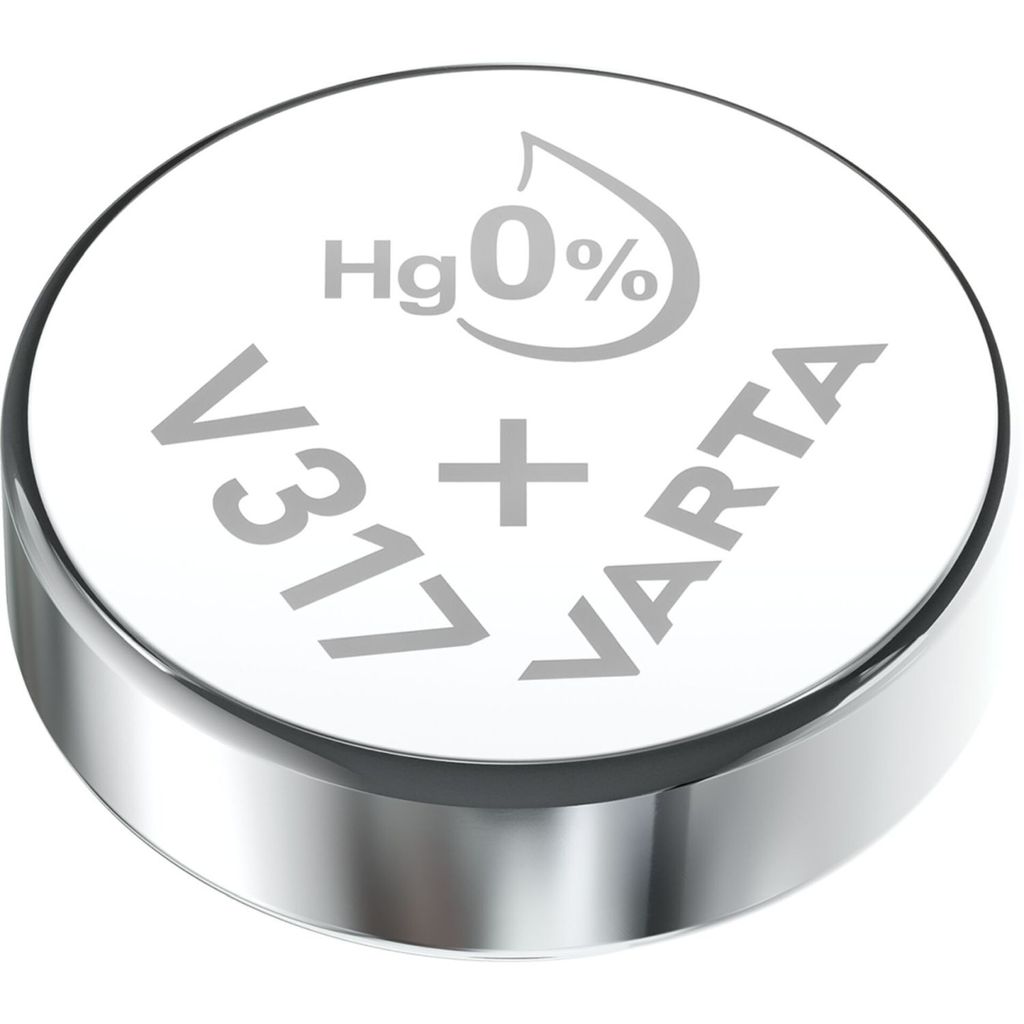 Varta -V317, Einwegbatterie, Siler-Oxid (S), 1,55 V, 1 Produktbild 