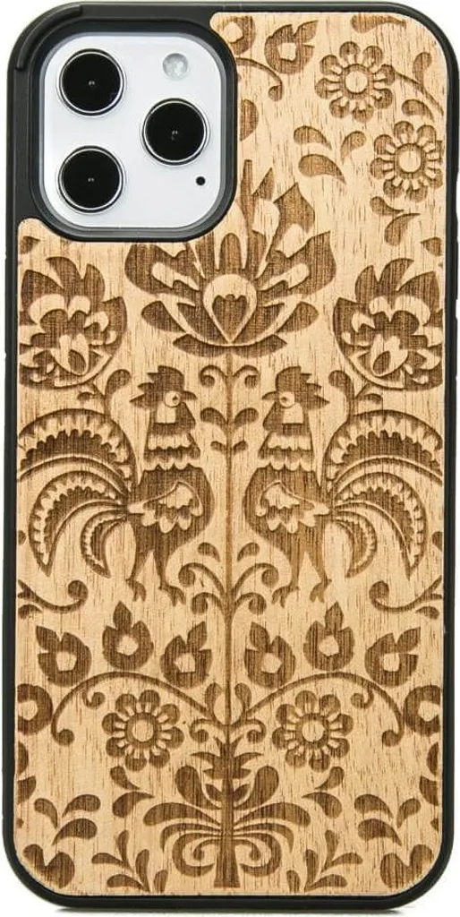 Custodia iPhone 12 Pro Max Wild Flowers Aniegre - Must-Have Wood