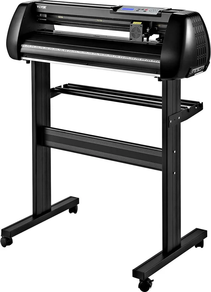 Traceur de découpe vinyle grand format 28 pouces haute précision mobile