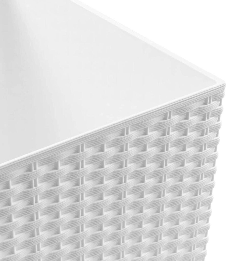 Blumentopf + Einsatz Blumenkübel Rattan RATO LOW DRTS225L Produktbild 18