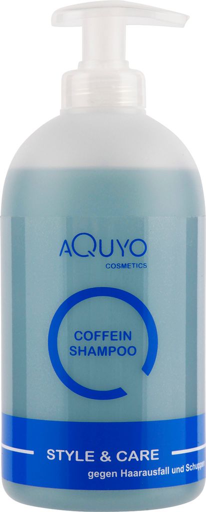 Style & Care Coffein Shampoo gegen Haarausfall, fettiges Haar und Schuppen (500ml) | Haarpflege mit Zink und Biotin lindert Haarausfall und förder...