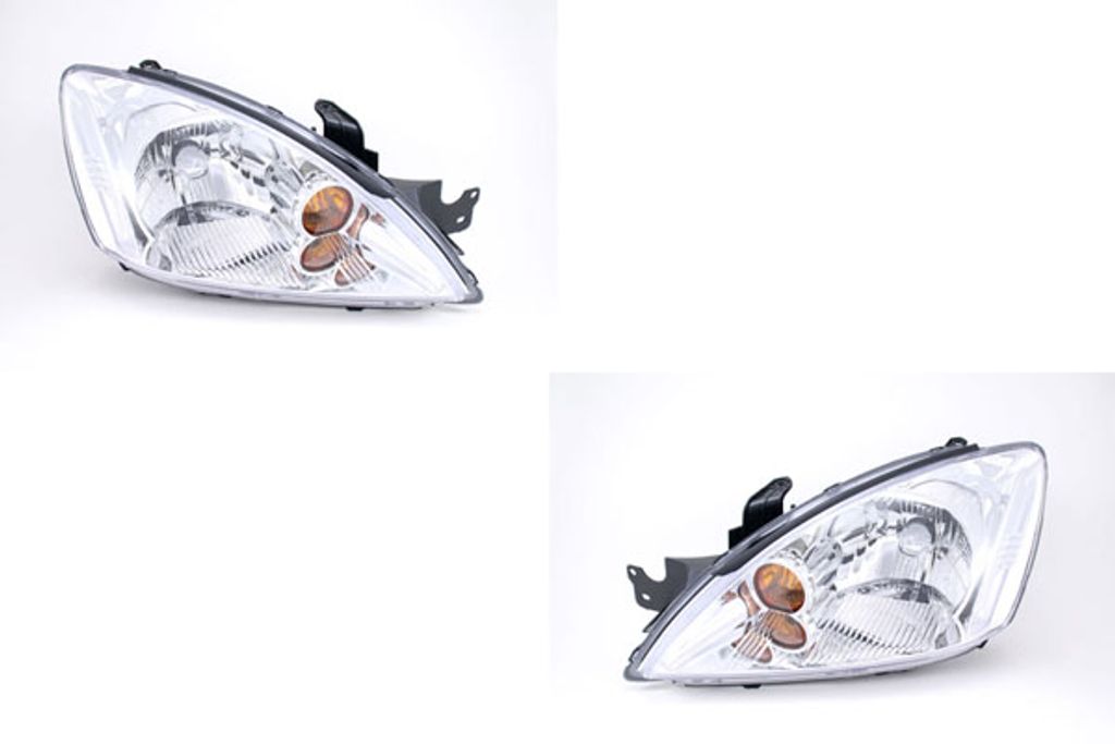Johns, Scheinwerfer Halogen passend für Mitsubishi Lancer CS 03-08 H4 Satz Links Rechts MN161673 8301B687 8301B697 8301B837 MN175803 MN161674 8301...