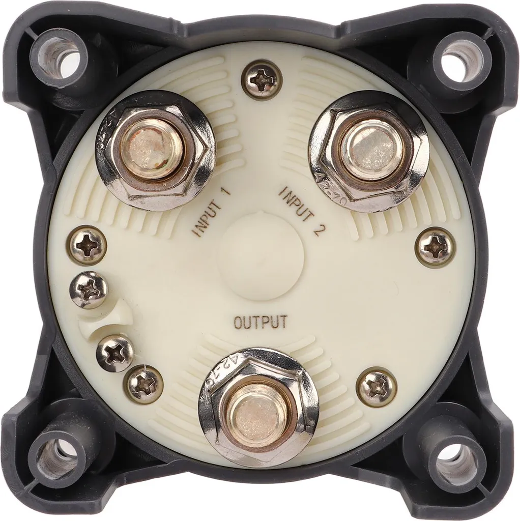Interrupteur de Batterie pour Bateau et Van - Gestion Double Parc 500A DC - 4