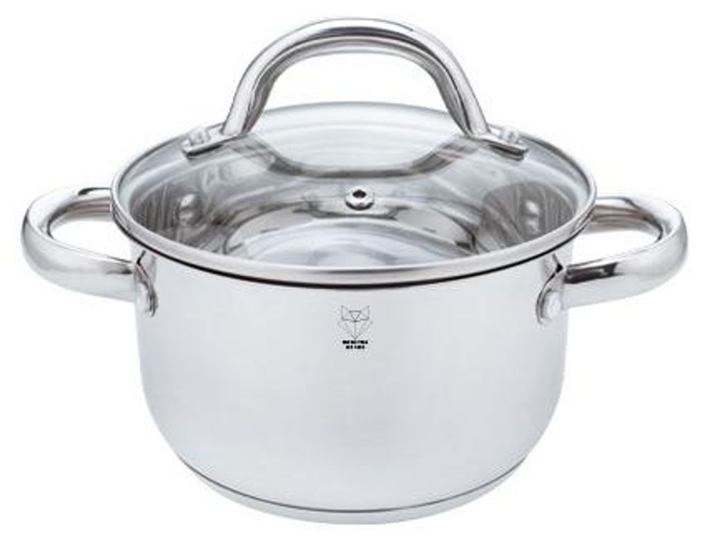 Gustav Voss 1,8 L Kochtopf Bratentopf mit Deckel Ø 16cm Produktbild 