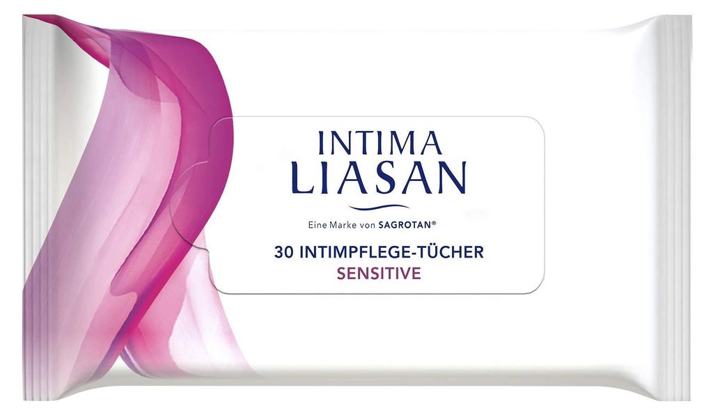 Intima Liasan, Chusteczki nawilżane do higieny intymnej, 30 Zdjęcie produktu 