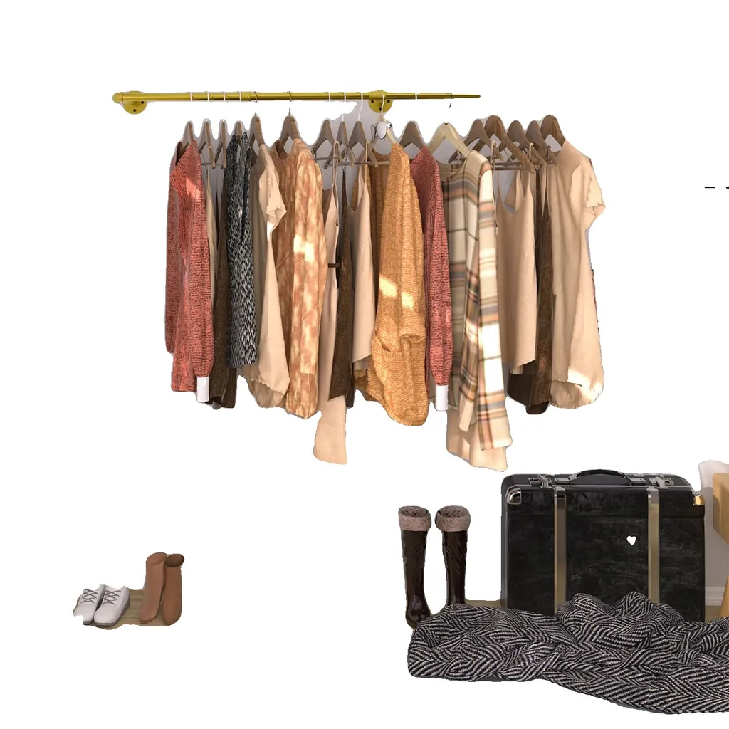 Stender Oro Industriale Robusto | Appendiabiti Professionale 100kg