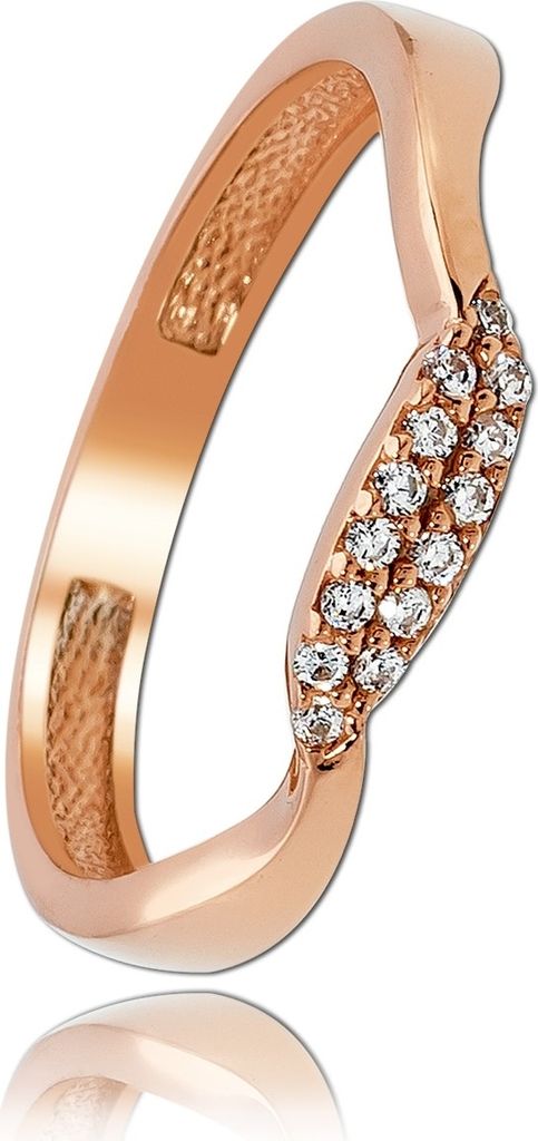 Balia Ring Damen Gold 333 54 17,2 weiß, rose Ringschmuck D2BGR016R54