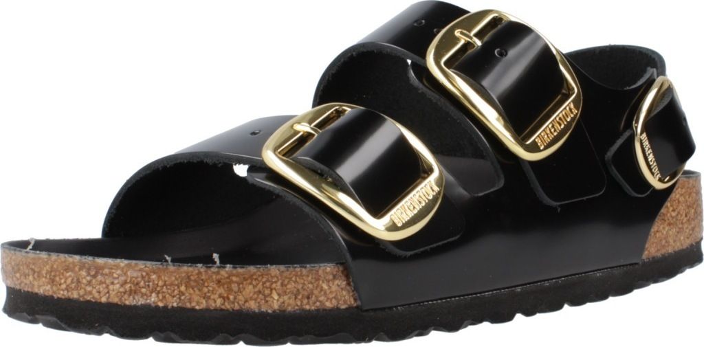 BIRKENSTOCK MILANO BIG BUCKLE NATURAL Schwarz