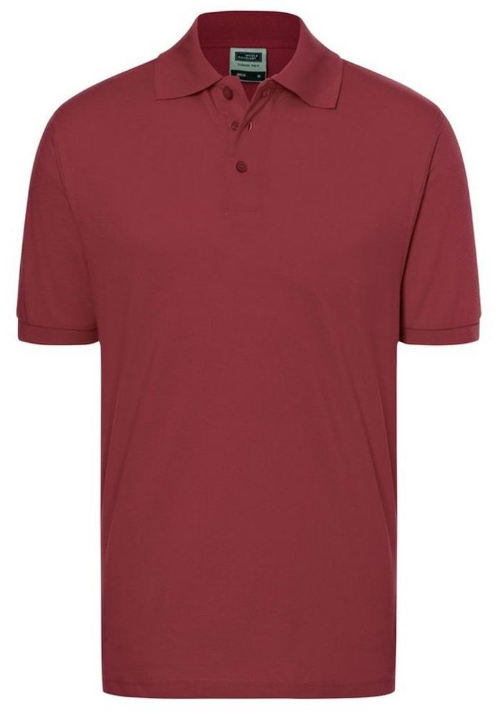 James and Nicholson - "Classic" Poloshirt für Herren LT2604 (M) (Weinrot)