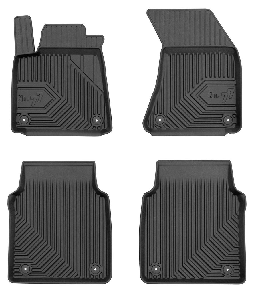 FROGUM Gummimatten Autofussmatten für Audi A8 D4 2009-2017
