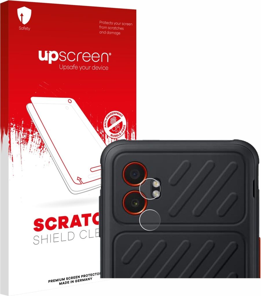 upscreen Schutzfolie für Samsung Galaxy XCover 7 Pro (NUR Kameraschutz) Displayschutz Displayschutzfolie Folie Klar Transparent
