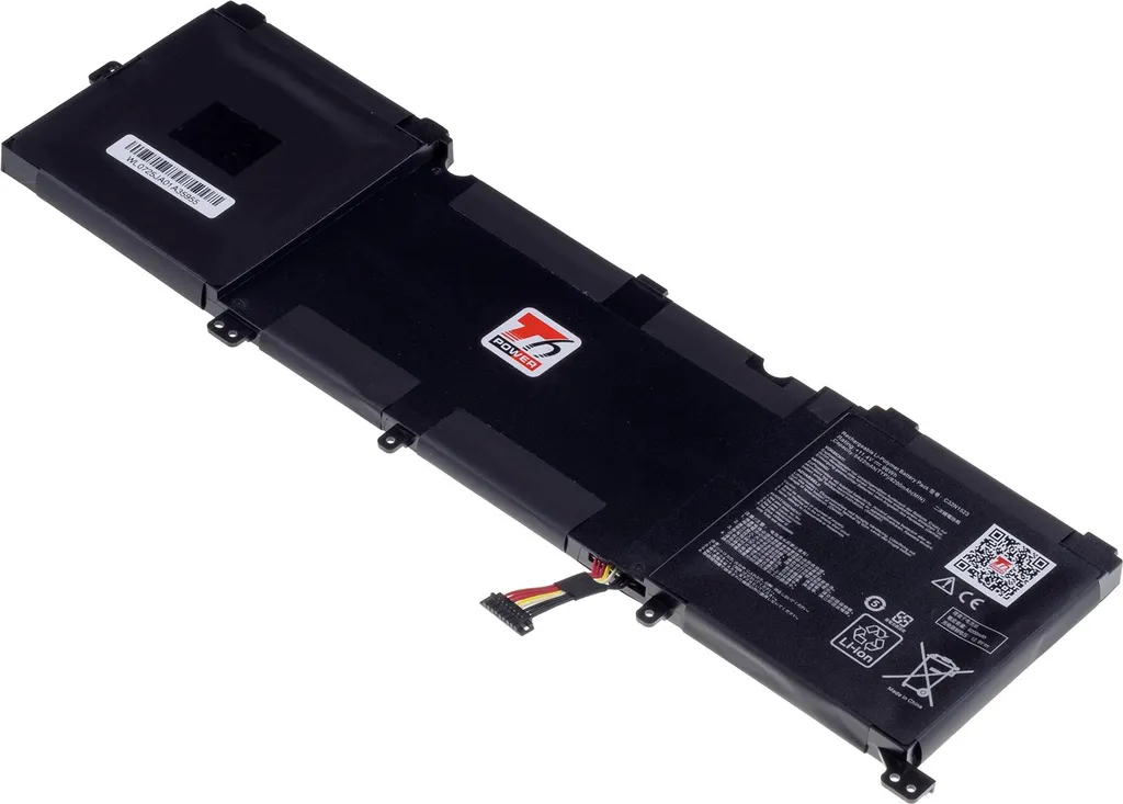 Batterie T6 Power pour Asus ZenBook Pro UX501VW Li-Poly 11.4V 96Wh Noir
