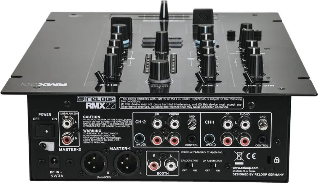 Console de Mixage DJ Reloop RMX-22i Compacte à Effets Instantanés - 3