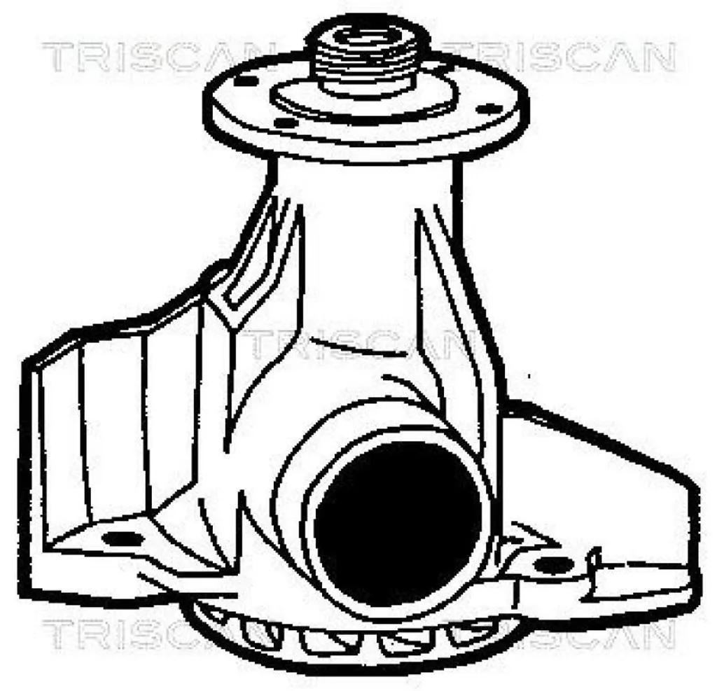 Pompe à eau thermique Triscan 8600 11888 avec joint d'étanchéité - 2