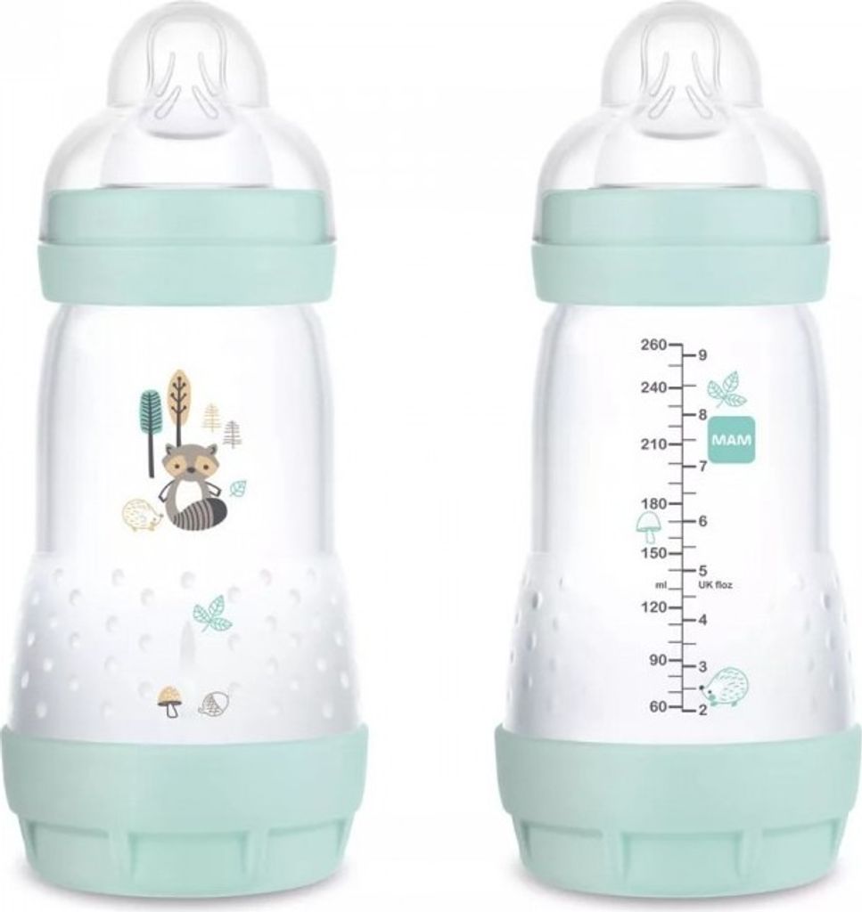 Mam Easy Start Anti-Colic Bottle 260ml  Colour Blue 2M+ Produktbild 