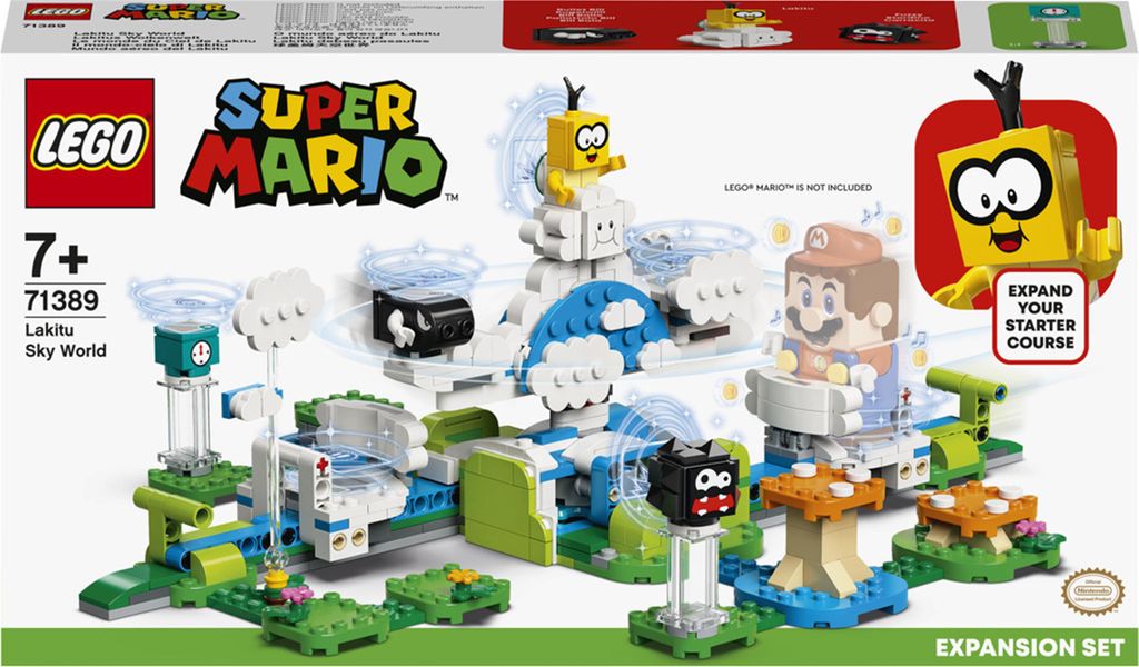 LEGO® Super Mario™ 71389 - Lakitu Sky World Erweiterungsset Produktbild 