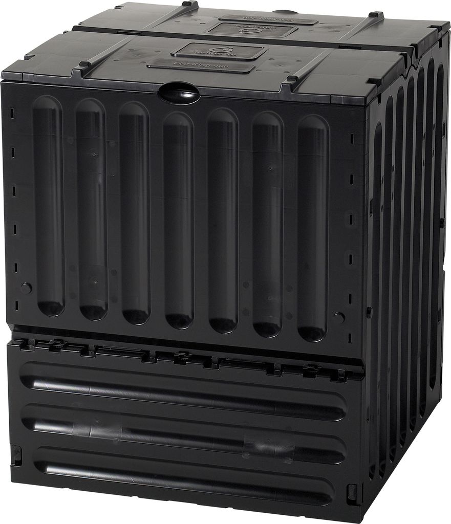 ECO-KING Komposter 400 L, schwarz