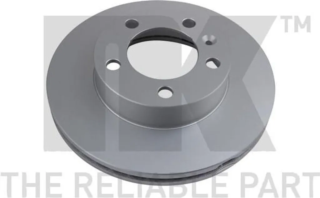 Paire de disques de frein avant ventilés pour utilitaire Vauxhall Movano