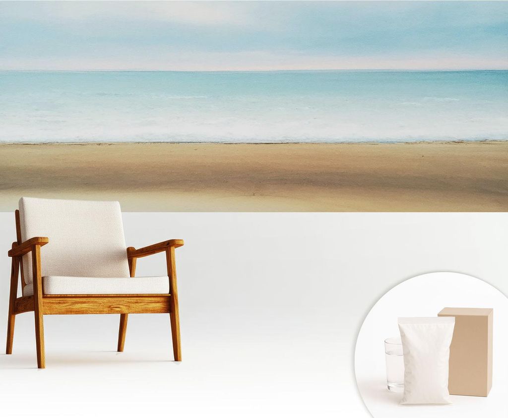 Fototapete - 250x104 cm - Tapete - Wandtapete - Wandbilder - Dekofolie - Tapete Folie - Wand - Dekoration - Wohnzimmer - Küstenlandschaft