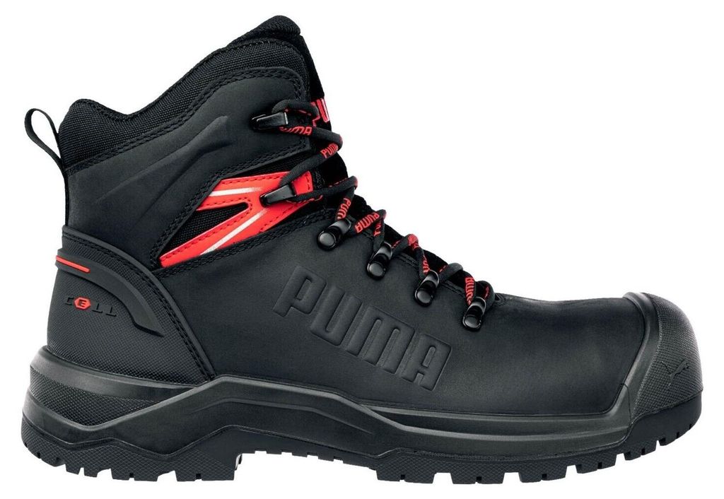 PUMA Sicherheitsschuhe 632740 IRON HD BLACK MID S3 Gr. 43