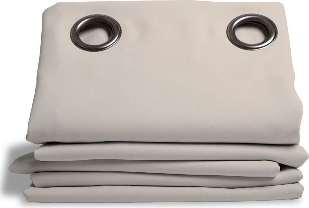 MOONDREAM Verdunkelungsvorhang | Licht+Sonnenschutz | Ösen | Grau MC17 | 140B x 260H cm