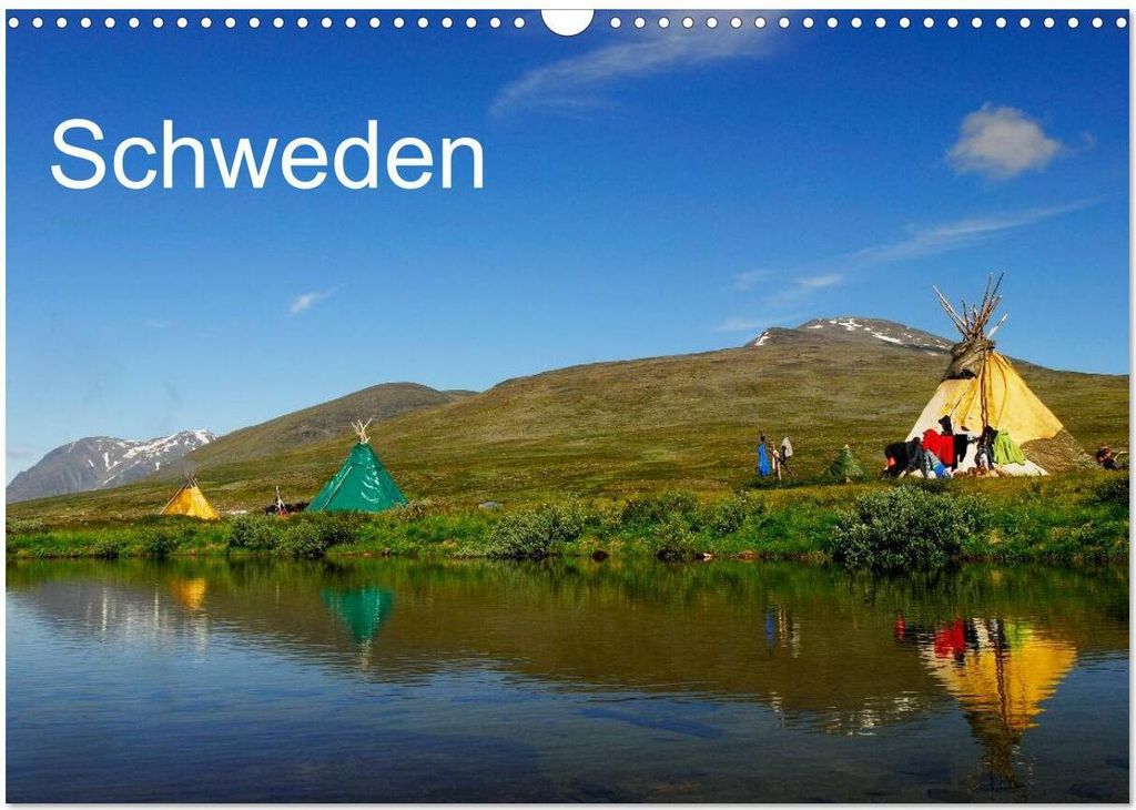 Schweden (Wandkalender 2026 DIN A3 quer), CALVENDO Monatskalender