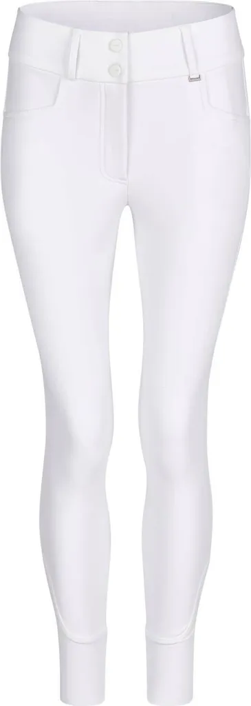 Pantalon de concours blanc Eskadron Core Full Grip Femme Taille M
