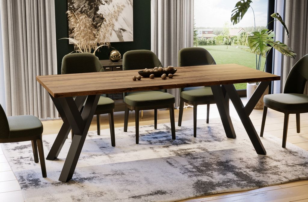 Endo-Möbel Esstisch Pier 130cm - 210cm erweiterbar Produktbild 