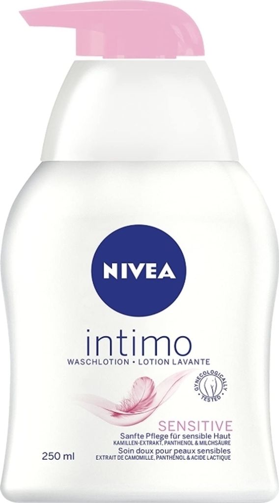 Nivea Intimo Sensitive Waschlotion Mild Fresh mit Bio Produktbild 