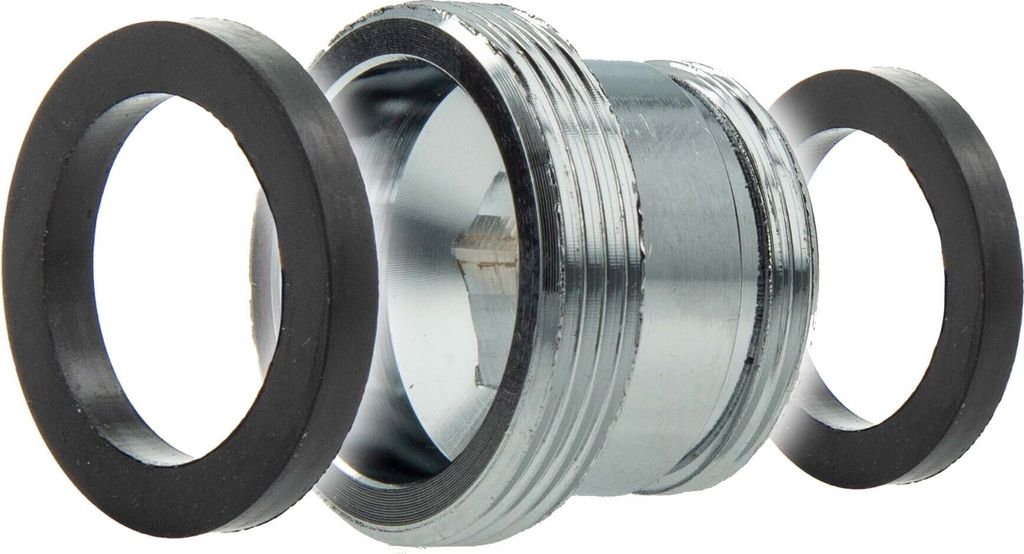 tecuro Aufnahme Adapter Übergangsstück M22 x 1 AG x M18 x 1 Produktbild 