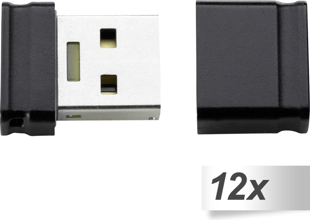 Pennetta USB Intenso 4GB Nero - Utilità Quotidiana per Tutti
