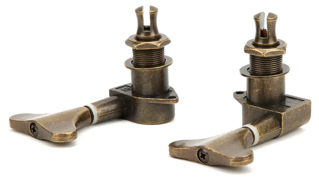 Clés d'accordage Fishtail scellées et étanches pour basse électrique 3+3 - 7