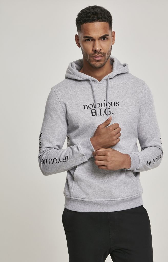 Mister Tee Hoodie Notorious Big You Dont Know Hoody Grey-XL