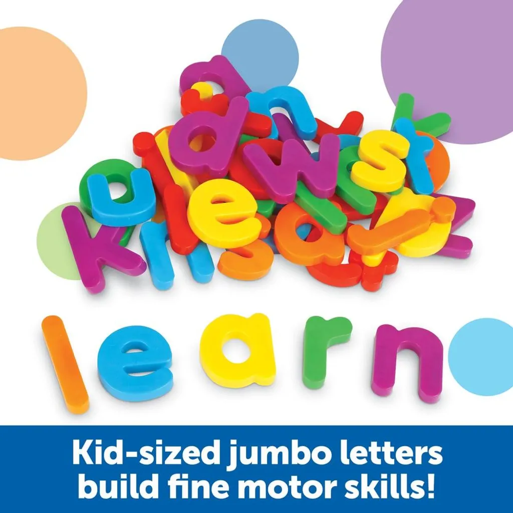 Learning Resources Lettres magnétiques - Ensemble XXL de 40 minuscules - 2