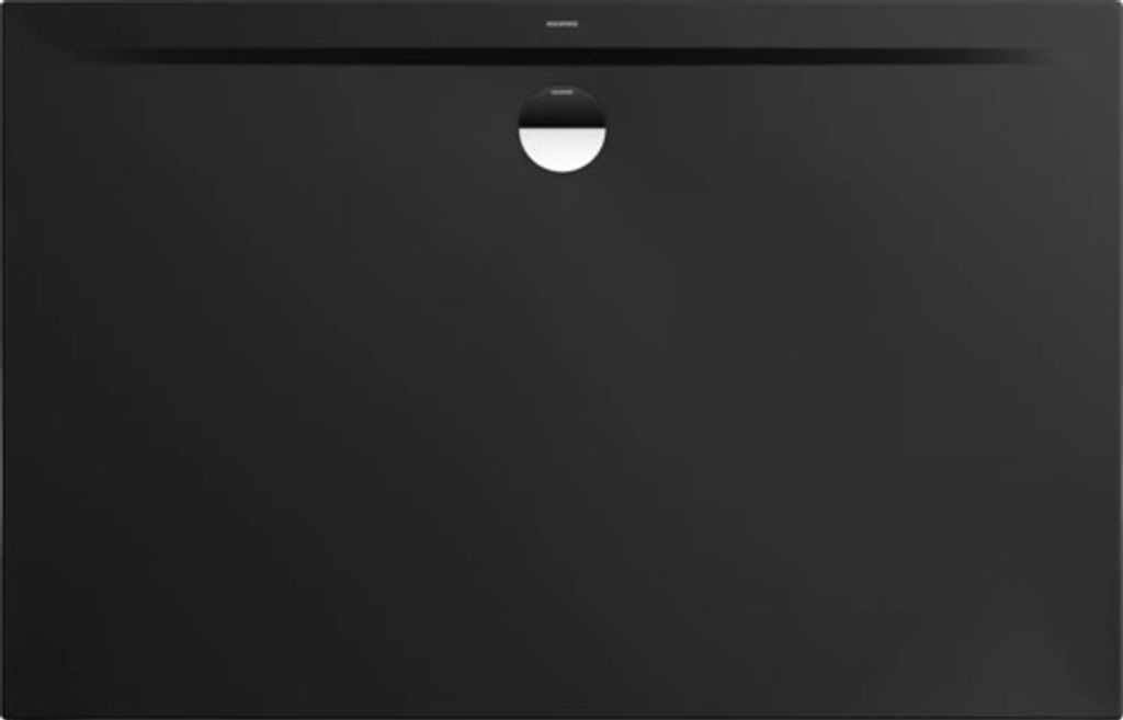 Duschwanne KALDEWEI SUPERPLAN ZERO 1612-5 100 x 170 x 3.7 cm schwarz matt mit extraflachen Wannenträger 364247980676